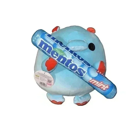 Snackles Mentos Super Soft Large 14 inch Plush by ZURU Brand New Hippo - Picture 1 of 7